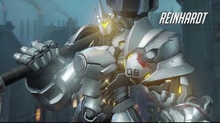 Overwatch  Reinhardt Gameplay Trailer [upl. by Suhsoj680]