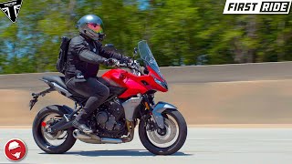 2022 Triumph Tiger 660  First Ride [upl. by Harwilll]