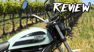 Ducati Scrambler Sixty2  MotoGeo Review [upl. by Nomrej182]