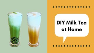 How to Make Milk Tea At Home [upl. by Tserof]