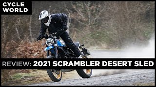 2021 Ducati Desert Sled Review [upl. by France]