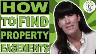 How to Find Property Easements [upl. by Imeka]