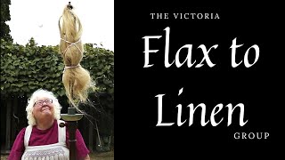 Flax to Linen How to grow flaxseed and transform it into linen cloth [upl. by Zena]