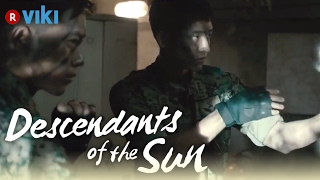 Descendants of the Sun  EP1  North Korean amp South Korean Soldiers Fight Eng Sub [upl. by Kcaj]