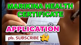 Marikina Health Certificate Application [upl. by Eilsek843]