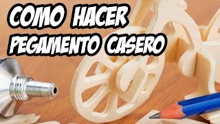 Como hacer pegamento casero  Engrudo [upl. by Vasya688]