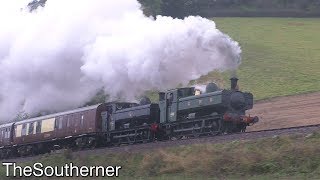 West Somerset Railway  Autumn Steam Gala  quotCountry Railwaysquot 03041019 [upl. by Clarinda773]