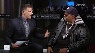 Does Eric B Think Rakim is the GOAT Rapper  New York Knicks  MSG Networks [upl. by Mimi]