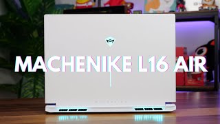 Machenike Light 16 Air Review Gaming Design Affordable Powerful Laptop [upl. by Ronnica247]