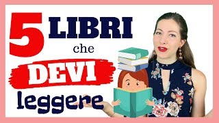 I 5 Migliori LIBRI italiani contemporanei da leggere ASSOLUTAMENTE nel 2021 per APRIRE LA MENTE 📚 [upl. by Aicinod680]