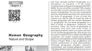 Human geography nature and scope class 12 NCERT chapter 1 [upl. by Pyszka473]