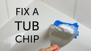 DIY Bathtub Repair [upl. by Pronty63]