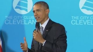 Obama suggests mandatory voting [upl. by Refinneg]