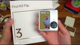 OPPO Find N3 Flip Unboxing [upl. by Nelloc]