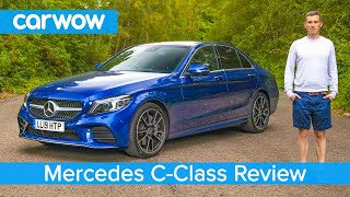 Mercedes CClass 2020 indepth review  carwow Reviews [upl. by Taddeusz]