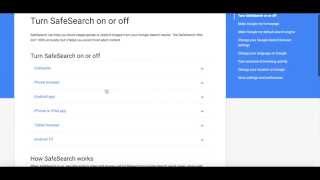 How to Activate Google Safe Search [upl. by Nywloc438]