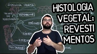 Histologia Vegetal Tecidos de Revestimento  Aula 12  Módulo V Botânica Prof Guilherme [upl. by Enirehtac]