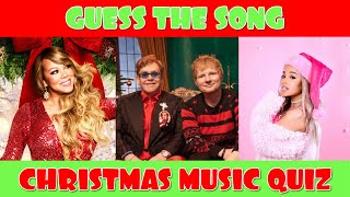 Christmas Songs Music Quiz [upl. by Everett]