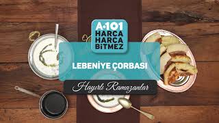 Lebeniye Çorbası Tarifi  A101 [upl. by Ifar]