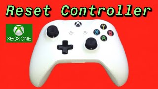 XBOX ONE HOW TO RESET YOUR CONTROLLER FIX [upl. by Daven]