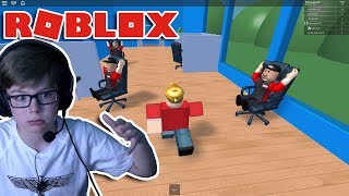 ETHAN GAMER ESCAPES ROBLOX HQ [upl. by Marabel]