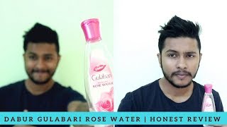 Honest Review  Dabur Gulabari Rose Water Review  How to Use Rose Water [upl. by Lukash]