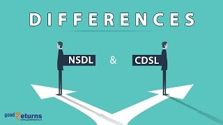 What Is The Difference Between NSDL And CDSL  Goodreturns [upl. by Orpah]