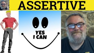 🔵 Assert Meaning  Assertive Defined  Assertion Examples  Essential GRE Vocabulary [upl. by Peatroy]