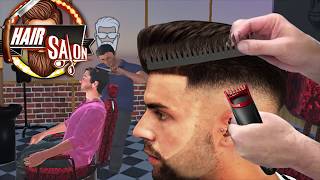 Barber Shop Hair Salon Cut Hair Cutting Games 3D [upl. by Binny]