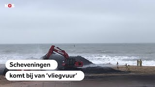 LIVE Scheveningen herstelt van vonkenregen Nieuwjaar [upl. by Paske]