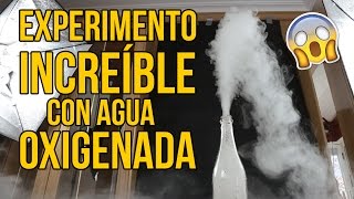 Experimento increíble con agua oxigenada MUY POTENTE [upl. by Alo]