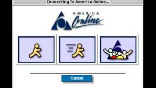 AOL Dial Up Internet Connection Sound  Youve Got Mail America Online 90s [upl. by Artemed594]