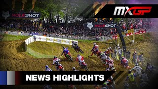 News Highlights  MXGP of France 2023 MXGP Motocross [upl. by Ettevi]