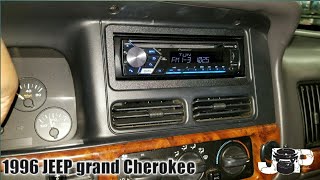 1996 JEEP grand Cherokee radio removal [upl. by Kiyoshi]