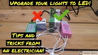 Changing Halogen Lights To LED [upl. by Gambrell]