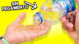 SLIME DE AGUA 💦 SIN PEGAMENTO NO Borax WATER SLIME [upl. by Ynabla]