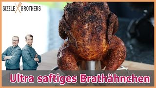 Saftiges Grillhähnchen Oktoberfest Hähnchen mit Injektion [upl. by Bordie]