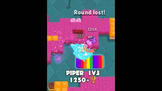 Piper 1v3 In Duels 1250🏆 [upl. by Eniroc]