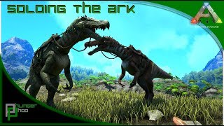 Soloing the Ark S4E39  Baryonyx Taming [upl. by Llesirg946]