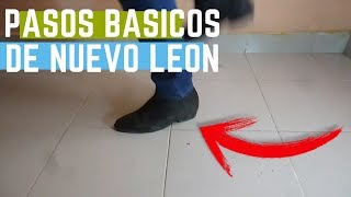 PASOS BÁSICOS DE NUEVO LEÓN  FOLKLORE MEXICANO [upl. by Eddina]