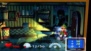 Luigis Mansion WalkthroughGameplay GameCube HD 1080p Part 5 of 9 [upl. by Sirtaeb]