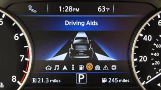 2015 NISSAN Murano  Vehicle Information Display [upl. by Rizas]