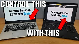 Remote Desktop Control with Zoom [upl. by Yrekaz]