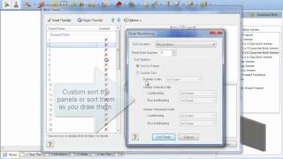 Envisioneer V8  Panel sorting and viewing [upl. by Aihsoj]