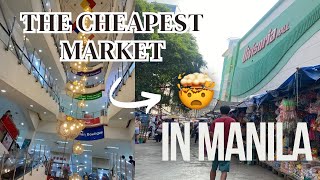 Exploring Manila’s Cheapest Markets Getting to Divisoria [upl. by Kensell590]