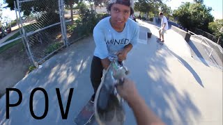 First Time at the Skatepark  POV [upl. by Darraj]