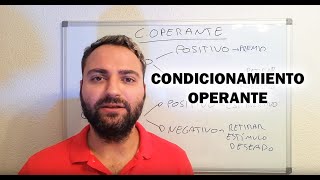 El Condicionamiento Operante en qué consiste [upl. by Hars]