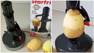 Starfrit Rotato Express Electric Peeler Review and Demonstration [upl. by Teece]