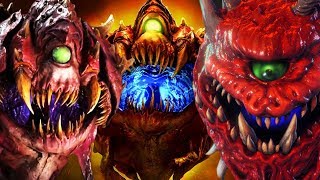 DOOM ORIGINS  WHAT IS THE CACODEMON PAIN ELEMENTAL HISTORY AND LORE EXPLAINED [upl. by Edrahc296]