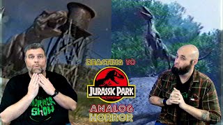 Reacting to quotJurassic Parkquot Analog Horror [upl. by Otreblig]